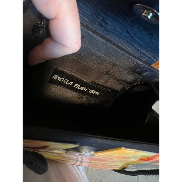 Vtg Angela Frascone Handbag Hard Acrylic Bathing Beauties - Picture 7 of 9